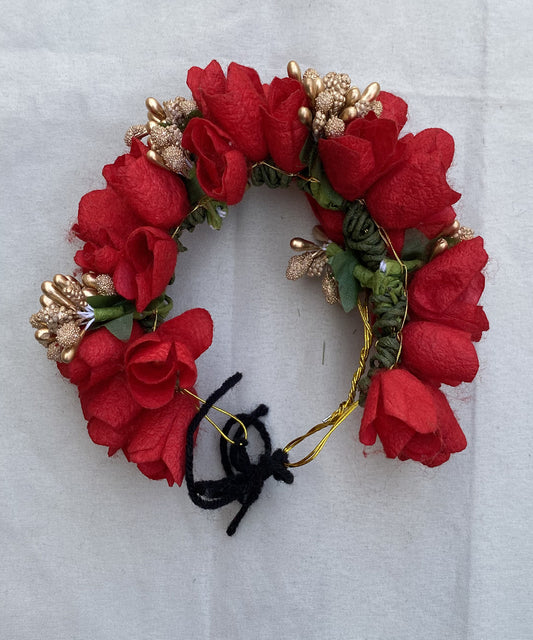 Red Silk Cocoon Flower Veni