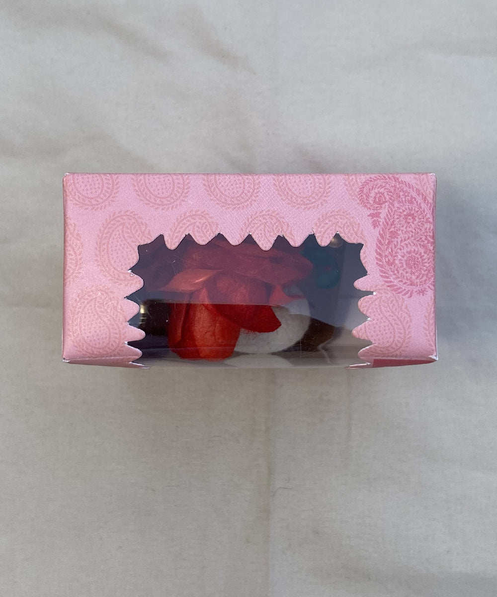 Orange Silk Cocoon Rose